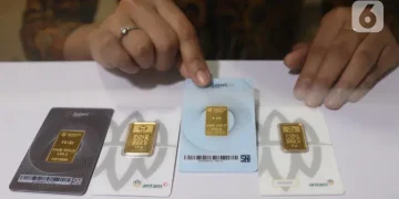 Harga Emas Antam Hari Ini 26 Agustus 2026 Turun Sebesar Rp 18000 Simak Rinciannya