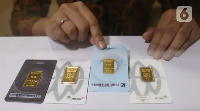 Harga Emas Antam Hari Ini 26 Agustus 2026 Turun Sebesar Rp 18000 Simak Rinciannya