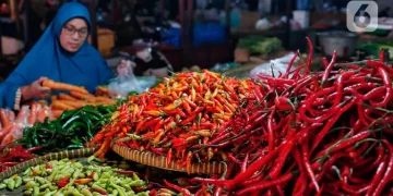 Harga Pangan 22 Agustus 2026 Cabai Rawit Merah Rp 70.450 per Kg