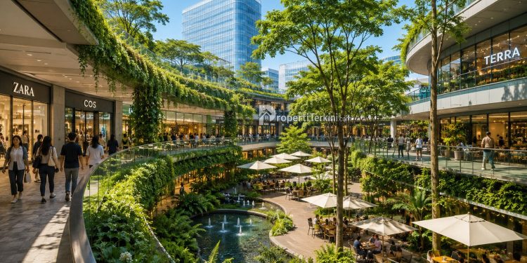 Ruang Terbuka Hijau Jadi Senjata Baru Mal Jakarta dengan Okupansi 94 Persen