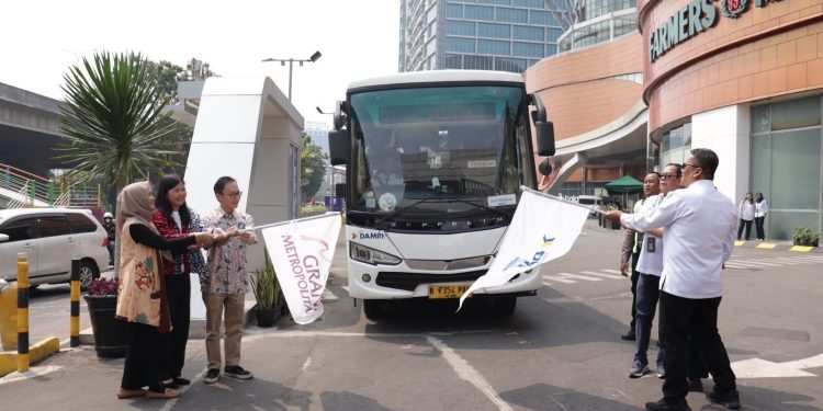 DAMRI dari Grand Metropolitan Bekasi ke Bandara Soekarno-Hatta