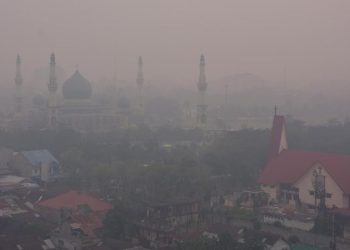 Pekanbaru Dihantui Asap, Kualitas Udara Sangat Berbahaya