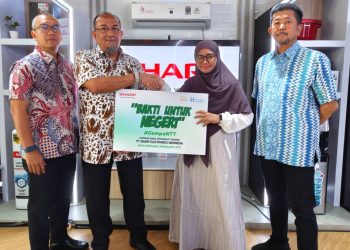 Bantuan Gempa Flores NTT untuk 600 Warga dari Sharp Indonesia