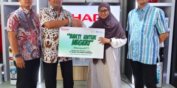 Bantuan Gempa Flores NTT untuk 600 Warga dari Sharp Indonesia