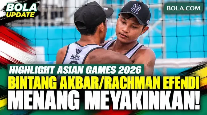 Sorotan Asian Games 2026: Bintang Akbar Menang Meyakinkan di Voli Pantai Putra