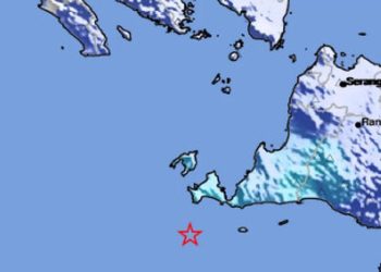 Gempa Magnitudo 4,7 Mengguncang Sumur Banten, Getaran Terasa sampai Rangkasbitung