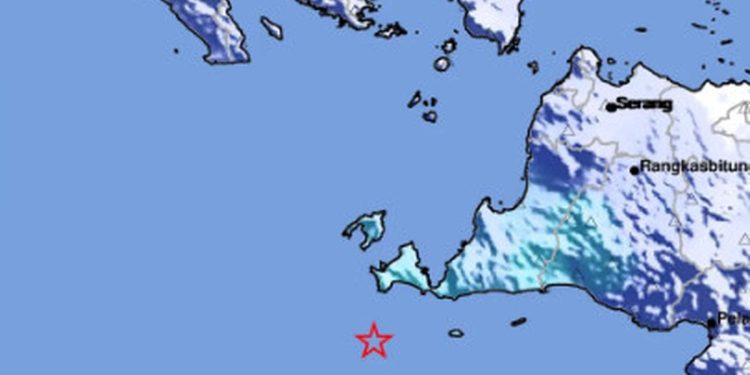 Gempa Magnitudo 4,7 Mengguncang Sumur Banten, Getaran Terasa sampai Rangkasbitung