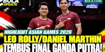 Sorotan Semifinal Asian Games 2026: Leo Rolly Carnando dan Daniel Marthin Lolos ke Final!