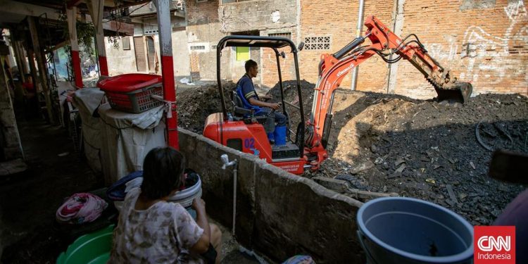 Anak Kali Krukut Ditata 2027 Selesai 2028