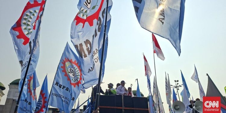 Buruh Siapkan Aksi Demo Menjelang Pengesahan RUU Ketenagakerjaan