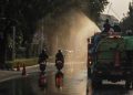 Jakarta Semprot Jalan Mitigasi Abu Vulkanik di Anak Krakatau