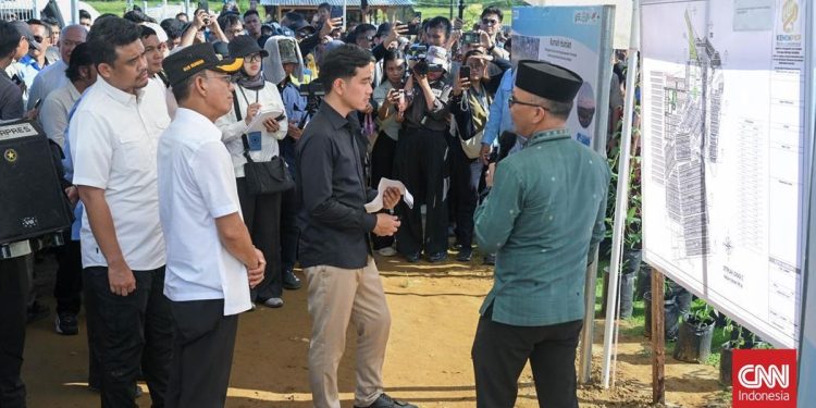Gibran Pastikan Huntap untuk Penyintas Banjir Tapsel Segera Dibangun