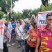 Akses Ditutup Ormas, Karyawan Club Demo di Balai Kota