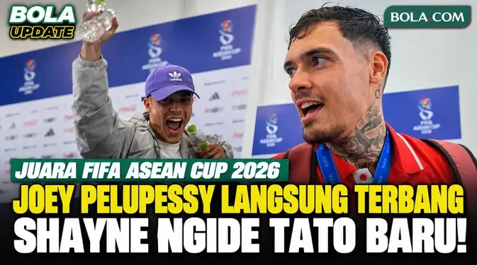 Joey Pelupessy Terbang ke Eropa, Shayne Pattynama Rencanakan Tato Baru Usai Juara FIFA ASEAN Cup 2026