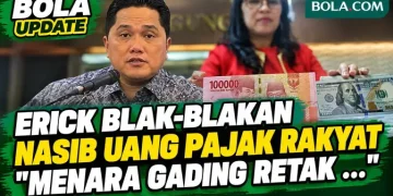 Menpora Erick Jujur Tentang Nasib Uang Pajak Rakyat: Menara Gading Retak Tak Dapat Digunakan