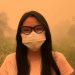 Langit Menguning Akibat Kabut Asap yang Semakin Tebal