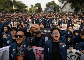 Aksi Mahasiswa di Jakarta Kegiatan Trisakti