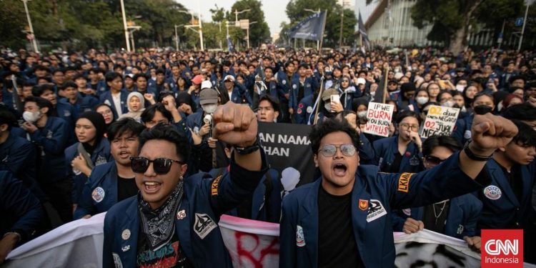 Aksi Mahasiswa di Jakarta Kegiatan Trisakti