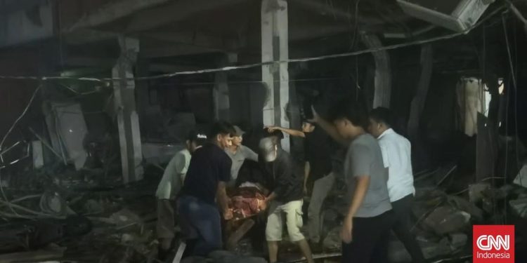 Ledakan di Pasar Cimanggis, 8 Warga Terluka