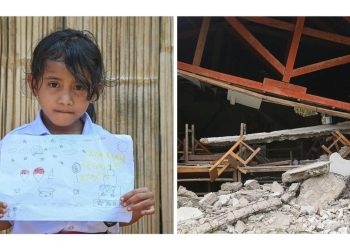 Anak Penyintas Gempa NTT Ceritakan Mimpi Yang Tersisa