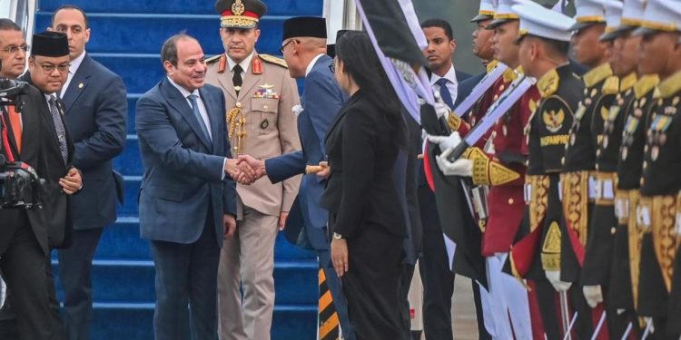Presiden Mesir Kunjungi Jakarta, Dijadwalkan Bertemu Prabowo pada Minggu