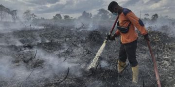 Bandara H Asan Sampit Tutup Total di Bulan Oktober Karena Asap Karhutla